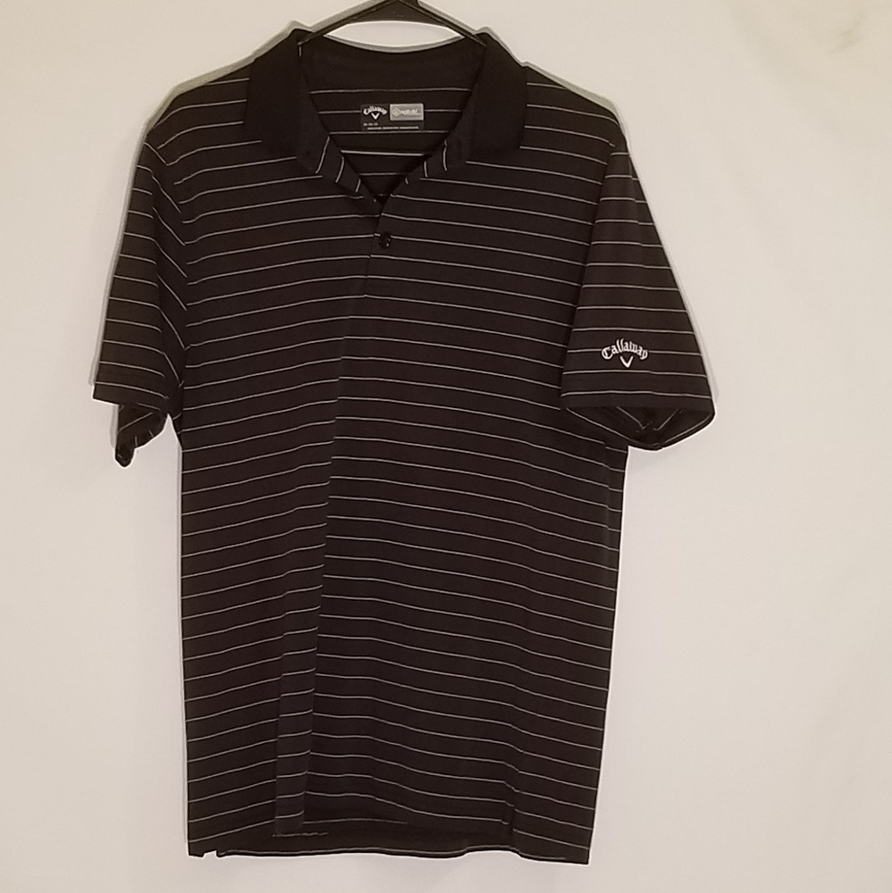 Callaway Medium Short Sleave Golf Shirt Navy